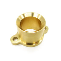 Raccord mâle en laiton usiné sur mesure par CNC de haute précision, fileté et rainuré, en cuivre usiné sur mesure