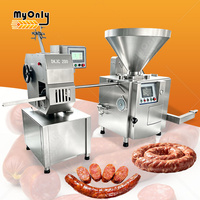 Mesin Pembuat Sosis Chorizo, Mesin Pengisi dan Penjepit Sosis Elektrik
