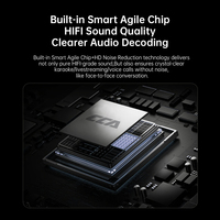 Câble audio intelligent CCA JT1, plusieurs modes, protocole sans fil réglable, puce intégrée, microphone HD, câble d'écouteurs amélioré, type-C