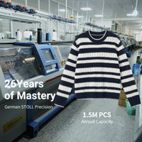 Pull en cachemire 100% pour femme, col rond, décontracté, automne, super doux, rayé