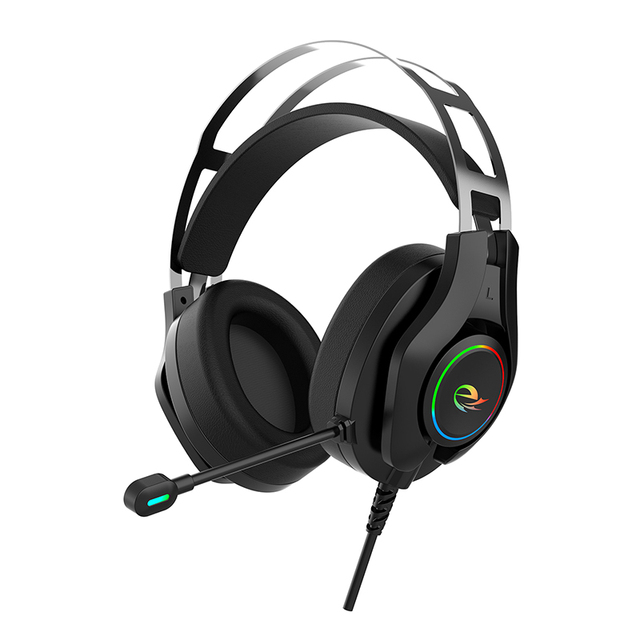 Hot Sale USB Wired Gaming Headset Customized LED Light Gaming Headset Headphones for Internet Cafe Professional Gamer, M11