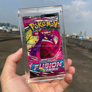 Tùy Chỉnh Acrylic Từ Pokemon Tay Tcg Booster Gói Bảo Vệ Hiển Thị Trường Hợp Với Từ Nắp - Product Image 6