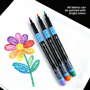<span class=keywords><strong>Pennarelli</strong></span> per Tessuti Fai-da-Te, 40 Colori, Asciugatura Rapida, Impermeabili, Permanenti, per Bambini, Graffiti <span class=keywords><strong>su</strong></span> Scarpe, Magliette, Borse in <span class=keywords><strong>Tela</strong></span> - Product Image 2