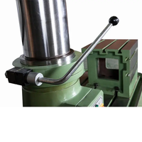 Machine de perçage radial verticale électrique à colonne métallique, haute précision, facile à utiliser, pour l'industrie, avec moteur et boîte de vitesses