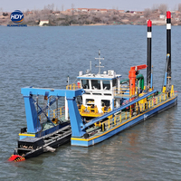 Kapal Keruk Hisap (Cutter Suction Dredger) Dijual di Kazakhstan dan Uzbekistan, Kapal Keruk Bertenaga Diesel untuk Pembersihan Waduk dan Saluran