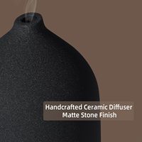 Diffuseur d'huiles essentielles en céramique de bonne qualité pour la maison, diffuseur en pierre