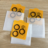 Protecteur d'écran d'objectif de caméra arrière transparent 9H en verre trempé pour iPhone 15 anti-rayures pour iPhone 15 Pro Max