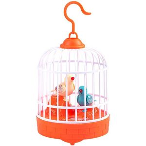USB bắt chước từ trẻ em Đồ chơi lồng chim nói chuyện Chim Đồ chơi lồng chim kích hoạt bằng giọng nói với đèn và âm nhạc - Product Image 1