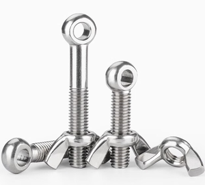 Vente en gros usine Vis à œil longue en acier inoxydable 304 à tête <span class=keywords><strong>papillon</strong></span> M18 20mm - Product Image 2