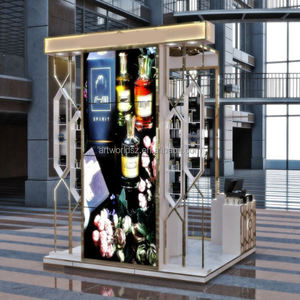 Présentoirs Artworld Présentoir de parfums de luxe de <span class=keywords><strong>Dubaï</strong></span> Kiosque Design Présentoir de montres bijoux haut de gamme Comptoir - Product Image 6