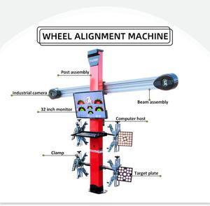 TFAUTENF Vehicle Wheel Alignment <b>Tool</b>, 3D Wheel Aligner for Car Maintenance & Vehicle Repair Centers - Product Image 3