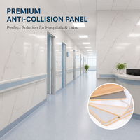 Panneau mural moderne en placage de bois de bambou carbonisé, étanche et ignifuge, 8 mm, 1220x2800 mm, panneau en cristal de carbone pour salle de bain et hôpital