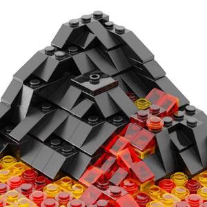 Space Wars : La Revanche des Sith - Duel sur Mustafar - Kit de construction - Modèle de collection - Blocs de construction pour adolescents - 50 pièces - Product Image 4