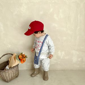 Vêtements pour bébés nouveau-nés fabriqués sur mesure, ensembles de jogging 2 pièces pour bébés, ensembles de vêtements pour enfants, ensembles de vêtements pour garçons - Product Image 4