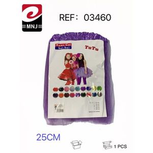 Tutu Skirt 25Cm Purple For Girls Dance Costume Party Wear - Product Image 1