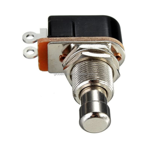 Momentary cảm ứng chân chuyển đổi thường mở SPST 2 Pin stomp hộp push button <span class=keywords><strong>switch</strong></span> cho Guitar hiệu ứng bàn đạp - Product Image 3