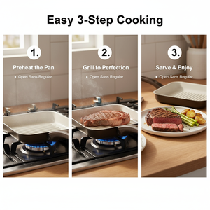 Bán Buôn Tùy Chỉnh Chảo Chảo Men Bền Vững Mini Vuông Gốm Không Dính Lớp Phủ Nướng <span class=keywords><strong>Pan</strong></span> Cho Bán - Product Image 3