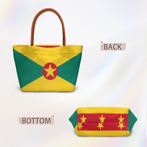 Borsa a Tracolla Casual da Donna in PU, con Motivo Artistico Ispirato a Grenada, per Viaggi e Uso Quotidiano - Product Image 5