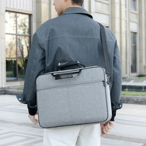 Sac à bandoulière pour ordinateur portable de haute qualité, en nylon, avec pochette intérieure rembourrée, protection, sac messager, sac pour ordinateur portable imperméable - Product Image 6