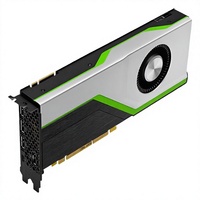 Cartes graphiques 3.0 X16 12nm, carte vidéo GPU, carte de jeu RTX 6000 pour Quadro RTX 6000 24 Go GDDR6 1440 MHz 384 bits 260 W PCIe