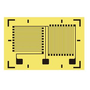 BB T <span class=keywords><strong>Rosette</strong></span> 2 мерная решетчатая фольга тензометрический Манометр с половинным мостом Двойной линейный шаблон диафрагмы для анализа напряжений - Product Image 1