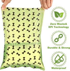 Bolsas Biodegradables para Desechos de Perros, con Logotipo Personalizado, Ecológicas, de Alta Calidad, Impresas, para Excrementos de Perros - Product Image 5