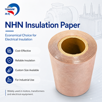 Panneau d'isolation en fibre de verre/fibre de polyester NHN, gaine en fibre de polyester classe 180C/H pour équipements électriques, moteurs, modèles