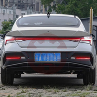 CARMATES LED DRL Luz de freno Luz trasera Luz de conducción Lámparas de parachoques con señal de giro para Hyundai Elantra 2023-2024