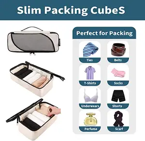 Wholesale Lightweight Ziplock Travel Luggage Organizer Bags Packing Cubes Storage Bag Set With Laundry Shoe Bag