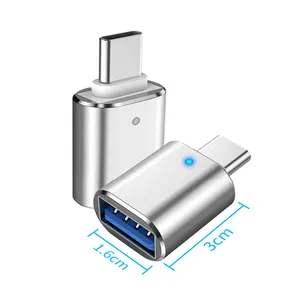 Customized Wholesale OTG USB C To USB 3.0 OTG Adapter Connector Type C OTG Converter