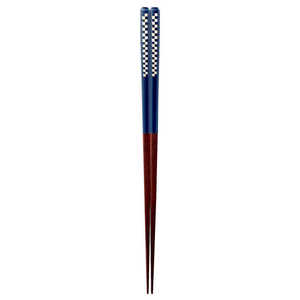 Palillos japoneses lavables en negro, turbante verde, cubiertos empaquetados en pares hechos en Japón - Product Image 6