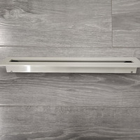 Diffuseur de fente d'air réglable, en pvc ABS, grand format, grille de plafond, ventilation, mm