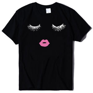 Camisetas con estampado <span class=keywords><strong>de</strong></span> ojos y <span class=keywords><strong>boca</strong></span>, camisetas divertidas para chicas, ropa <span class=keywords><strong>de</strong></span> moda Harajuku, <span class=keywords><strong>Camiseta</strong></span> holgada <span class=keywords><strong>de</strong></span> algodón <span class=keywords><strong>de</strong></span> manga corta holgada <span class=keywords><strong>de</strong></span> verano para <span class=keywords><strong>mujer</strong></span> - Product Image 3