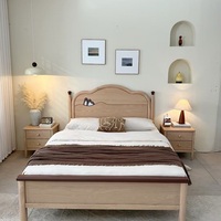 Lit superposé convertible moderne en bois massif pour enfants, 1,2 m de haut, avec rangement en caissons, revêtement en tissu, confortable et écologique