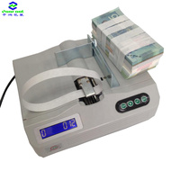 Machine à banderoller pour emballer autour de la taille, machine à sceller à chaud, petite machine à cercler pour regrouper étiquettes et cartes