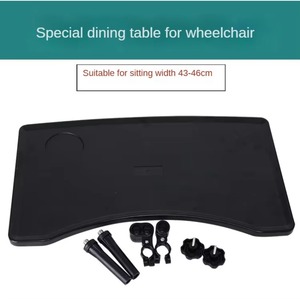 Wheelchair Dinning Tray clear Table <b>board</b> height adjustable medical universal disabled Cerebral nursing palsy Elderly Patient - Product Image 3