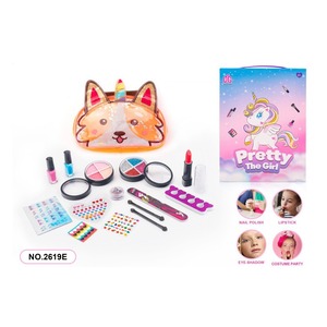 Nouveaux accessoires de maquillage pour enfants, cosmétiques, peignes pour nail art, jouets de déguisement pour filles, jeu d'imitation, nouveau sac à main DIY, cadeaux d'anniversaire - Product Image 4