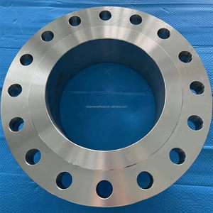 Bride plate de soudage à surface polie en acier inoxydable/acier au carbone/acier allié, connexion par soudure à queue de lapin, <span class=keywords><strong>face</strong></span> d'étanchéité pour la chaleur - Product Image 4