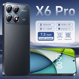 Teléfono Inteligente Android <span class=keywords><strong>X6</strong></span> Pro 5G Original de 1TB al por Mayor, Nuevo Teléfono Móvil Desbloqueado 3G y 4G a Bajo <span class=keywords><strong>Precio</strong></span> - Product Image 5