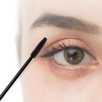 Haute qualité de brosse à cils en silicone jetable pour extension de cils outil cosmétique baguettes de mascara applicateurs