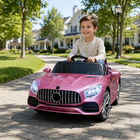 Quad électrique Can-Am pour enfants, 4 roues, avec lumières LED, suspension à ressort, télécommande
