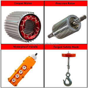Monte-charge électrique, Mini-corde, 100KG, 400KG, 500KG, 600KG, 800KG, 1200KG - Product Image 6
