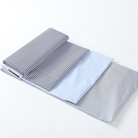 Tessuto in popeline di cotone pettinato C 100% 40x40 133x72 58/59 "per abbigliamento uniforme medico e ometextile