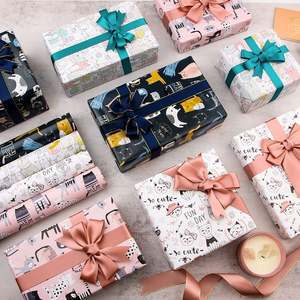 Wholesale High Quality Birthday <b>Tissue</b> Rolls pink Packaging <b>Wrapping</b> <b>Paper</b> Roll Uperior Craftsmanship - Product Image 6