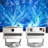 Lumière d'Animation Laser 3D 30W Pleine Couleur IP65 Etanche Laser Extérieur DMX512 Contrôle 5000K Température de Couleur pour DJ de Scène de Mariage