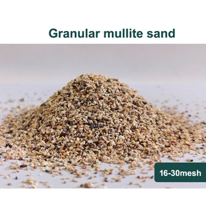 Mullite cát dạng hạt bột cho vật liệu chịu lửa cao Al2O3 (44-52%) cao refractoriness (1770-2000c) kích cỡ khác nhau - Product Image 4