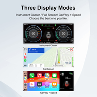 HD IPS 6,9 Zoll Bildschirm Auto-DVD-Player für Tesla Model 3/Y Kabelloses CarPlay & Android Auto Eingebautes GPS & DSP RGB-Funktionen