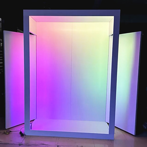 2025 kỹ thuật số Bán hàng nóng Tạp Chí gian hàng thủy tinh trong suốt hộp vuông gian hàng ảnh bộ dụng cụ chụp ảnh bằng giọng nói - Product Image 6