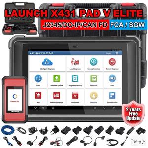 Herramienta de Diagnóstico Automotriz Launch X431PAD V 5, Escáner Operado por Batería, WiFi, Nueva Versión de Software, Modelos de Camiones Diésel para Automóviles BMW - Product Image 1