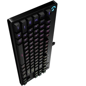 <span class=keywords><strong>Clavier</strong></span> de jeu mécanique portable <span class=keywords><strong>Logitech</strong></span> <span class=keywords><strong>G</strong></span> <span class=keywords><strong>Pro</strong></span> Ultra à 87 touches avec design sans pavé numérique, 16,8 millions de couleurs, câble USB GX BLUE - Product Image 4